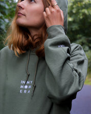 Custom embroidered ‘In my mom era’ Hoodie