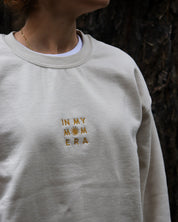 Custom embroidered ‘In my mom era’ Sweatshirt